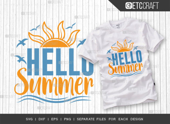 Download Hello Summer SVG Cut File | Summer Svg | - Hello summer svg Collection