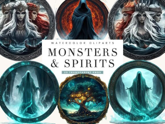 Download Norse Mythology Monsters and Spirits - Mythology Collection