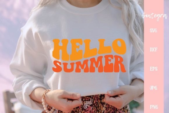 Download Hello Summer SVG Cut File - Hello summer svg Collection