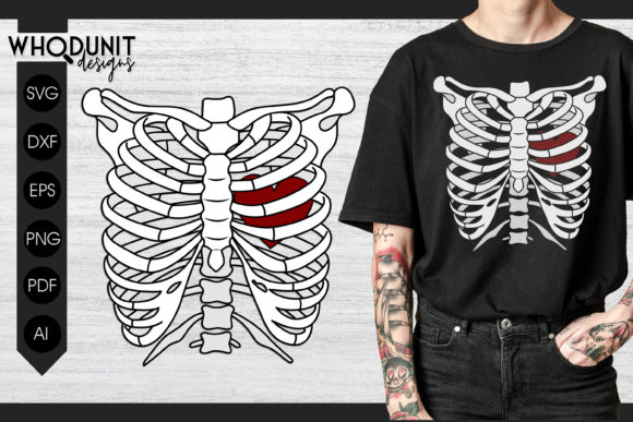 Download Heart Ribcage SVG | Edgy Valentine - Edgy Collection