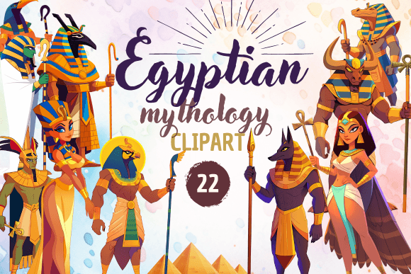 Download Egyptian Mythology Gods - Clipart - Mythology Collection