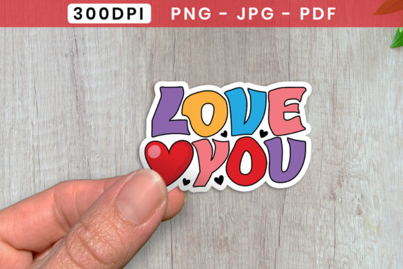 Download Love You - Valentine's Day Sticker PNG - Valentine's day sticker png Collection