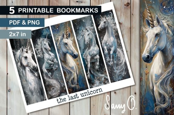 Download Bookmark Unicorn Fantasy Horse Mythology - Mythology Collection