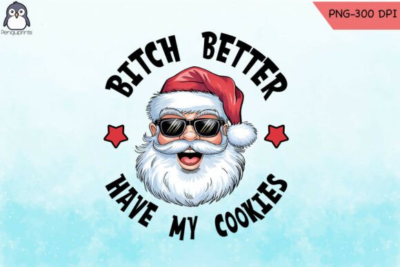 Download Santa's Edgy Cookie Demand PNG - Edgy Collection